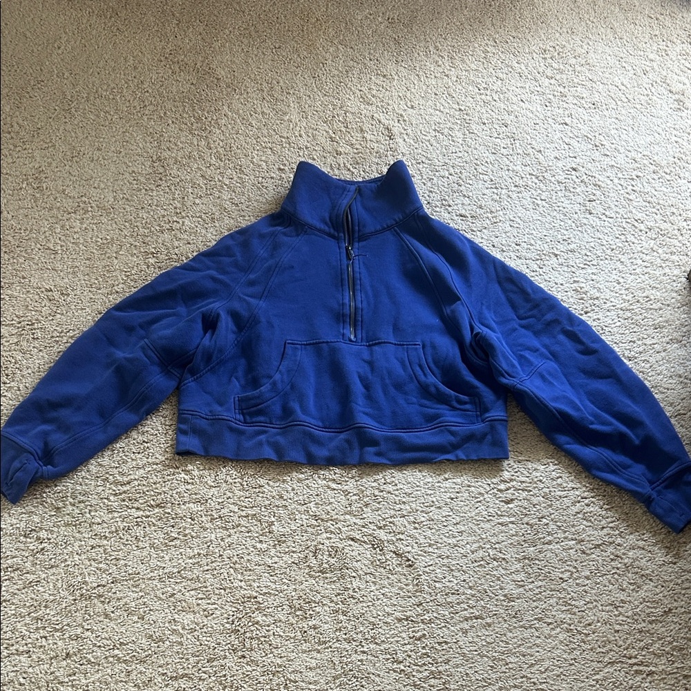 Lululemon Scuba Half Zip Hoodie